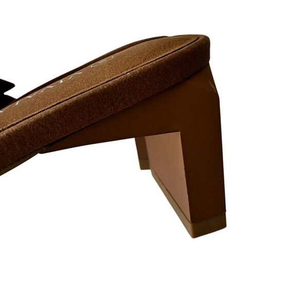 Vivaia Tan Almond Knot Juliet Pro Slide Sandals Size 41 ( 10.5 US) - Picture 7 of 12